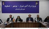 وزیر راه و شهرسازی بر تامین مالی پروژه راه‌آهن شیراز به بوشهر تاکید کرد
