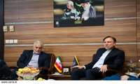 نشست استاندار با رییس سازمان زندان ها و اقدامات تامینی و تربیتی کشور
