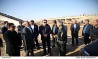 بازدید استاندار بوشهر از جاده بوشهر- شیف- گناوه