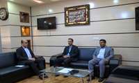  بازدید فرماندار شهرستان جم از شعبه تامین اجتماعی