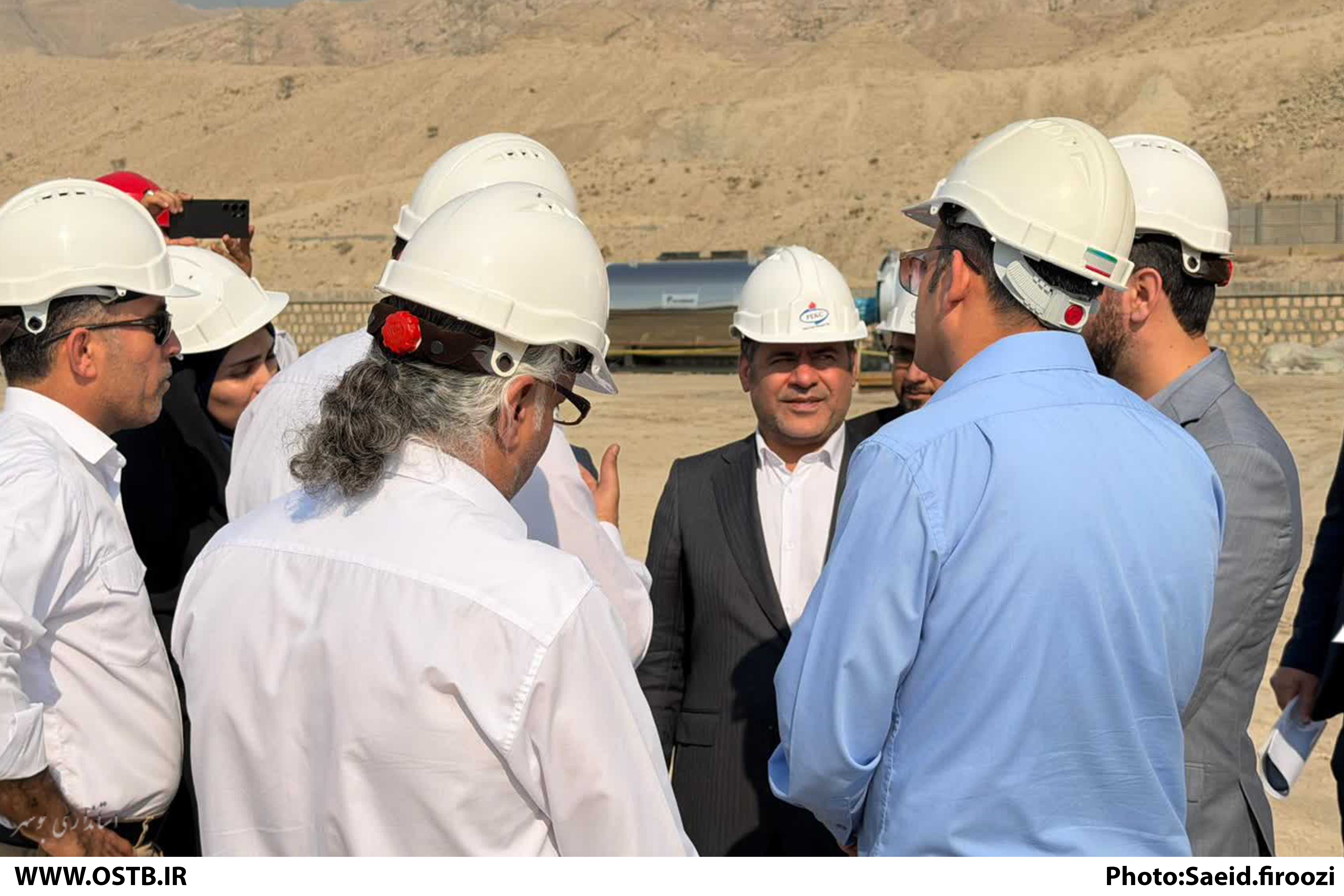 بازدید معاون هماهنگی امور اقتصادی استانداری بوشهر از سه پروژه پتروشیمی و بررسی راهکارهای تأمین مالی 