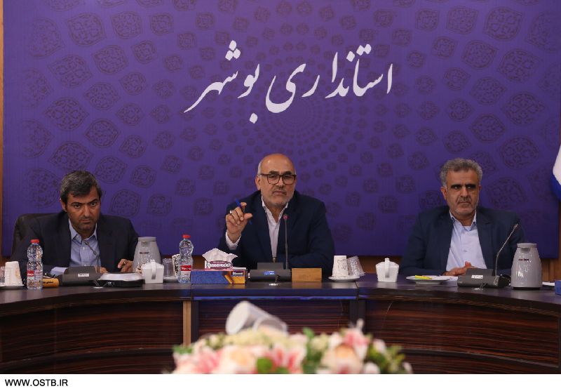 تأکید معاون عمرانی استاندار بوشهر بر افزایش نظارت و تسریع در جذب اعتبارات عمرانی استان