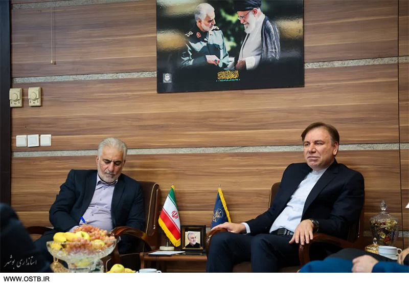 نشست استاندار با رییس سازمان زندان ها و اقدامات تامینی و تربیتی کشور
