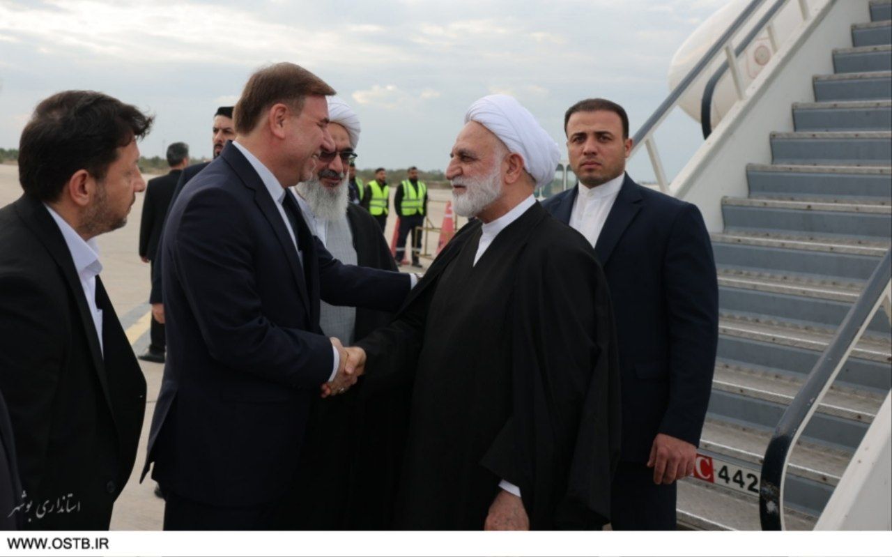 رئیس قوه قضاییه وارد استان بوشهر شد